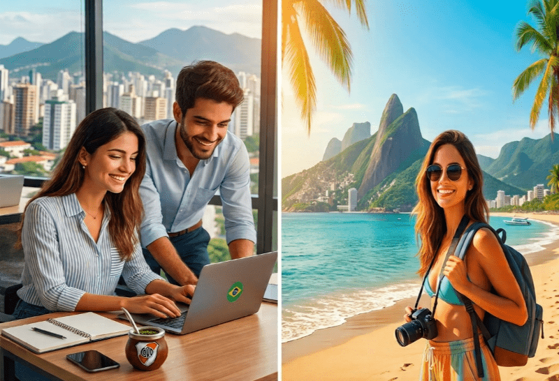 Bienvenidos a Argentos en Brasil